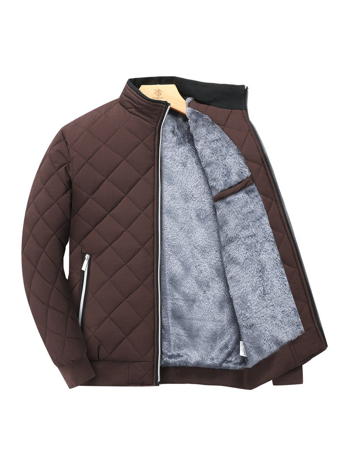Reuben | Quilted Bomber Jacket