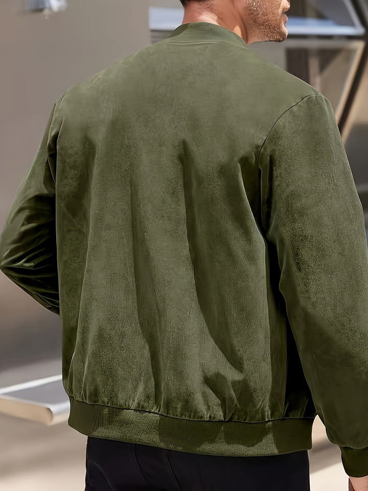 Bradley | Refined Lightweight Zip-Up Jacket