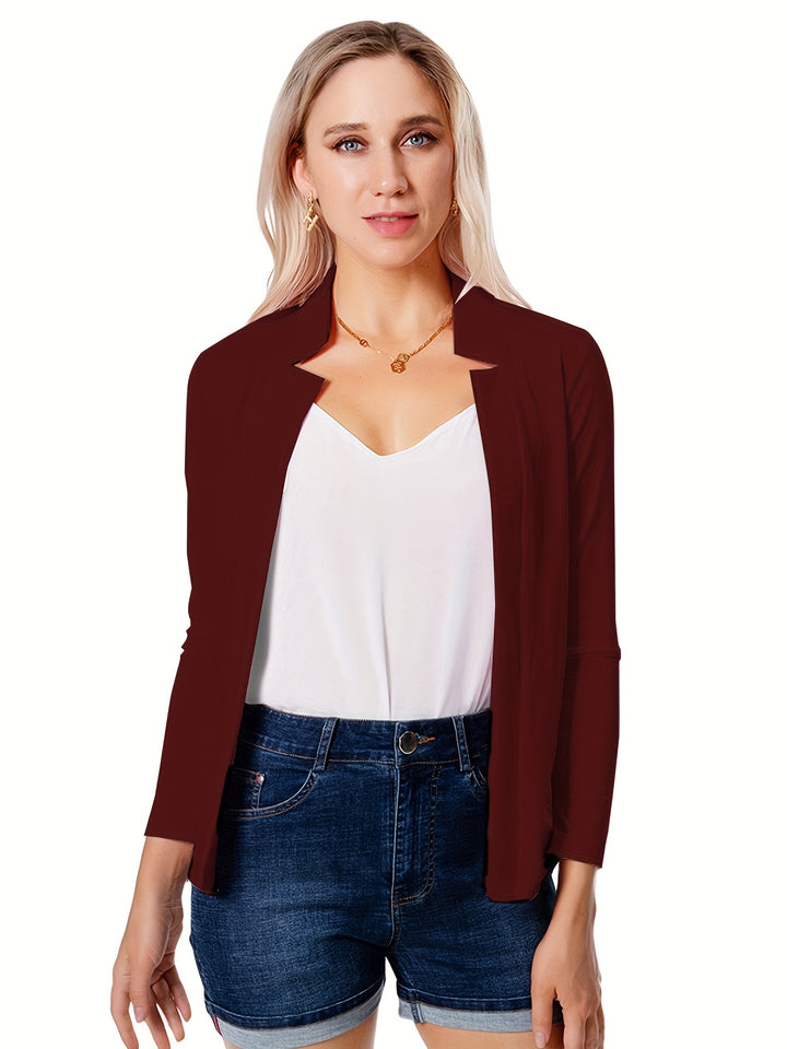 Corinne | Relaxed Open-Front Jacket