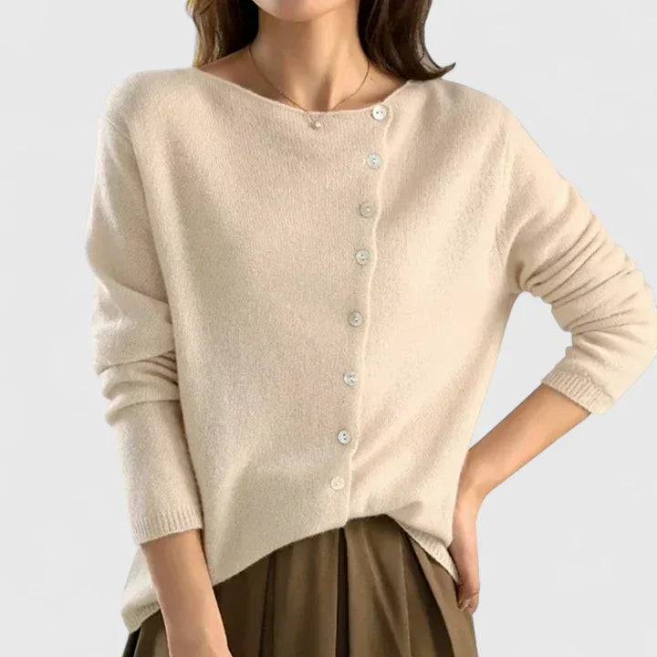 Millicent | Refined Button-Front Cardigan