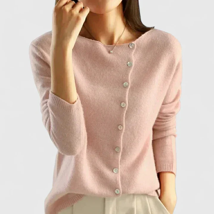 Millicent | Refined Button-Front Cardigan