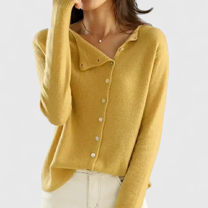 Millicent | Refined Button-Front Cardigan