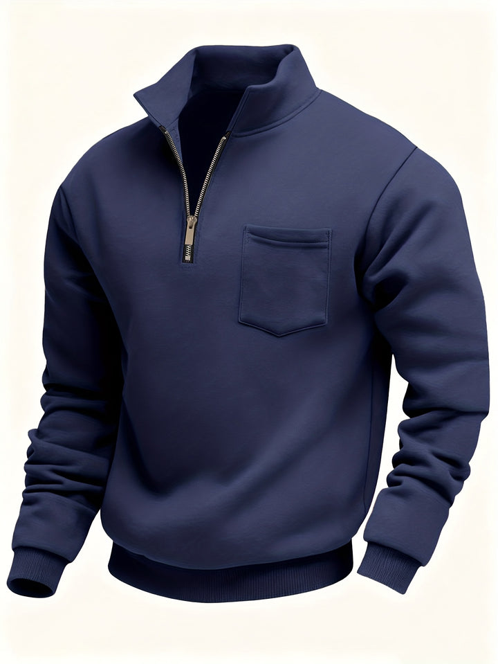 Oscar | Refined Half-Zip Pullover