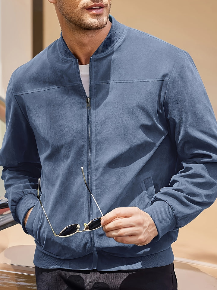 Bradley | Refined Lightweight Zip-Up Jacket