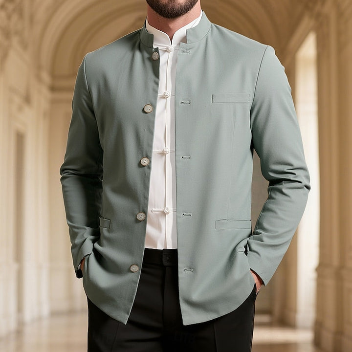 Emory | Mandarin-Collar Jacket
