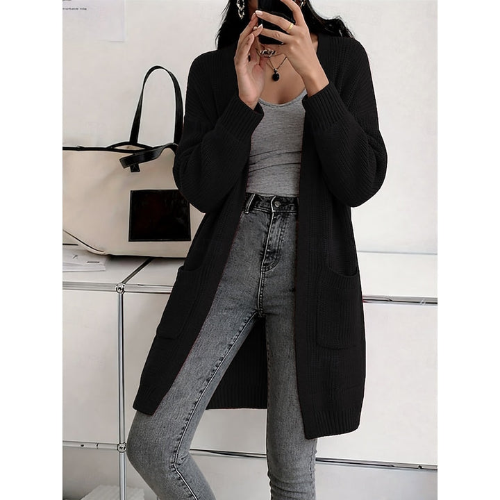 Marion | Longline Open-Front Cardigan