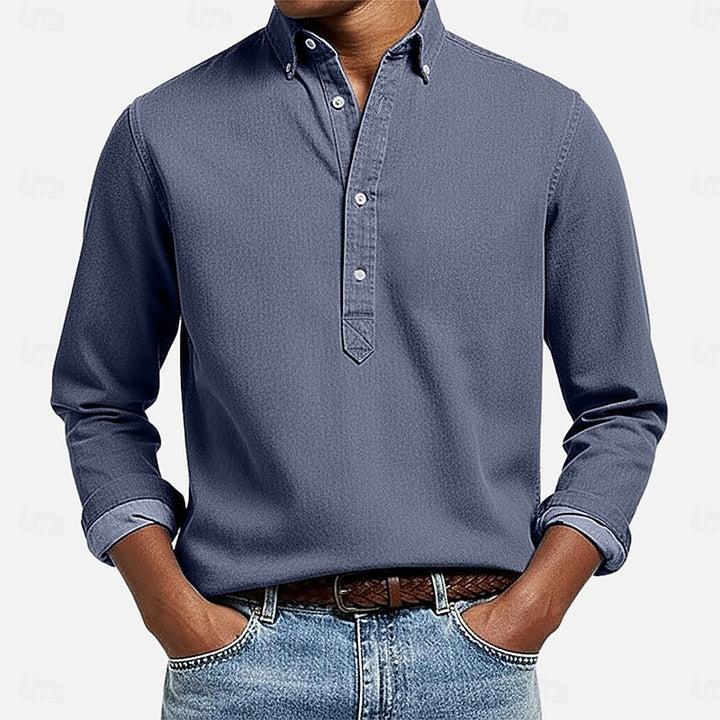 Bennett | Classic Popover Button-Down Shirt