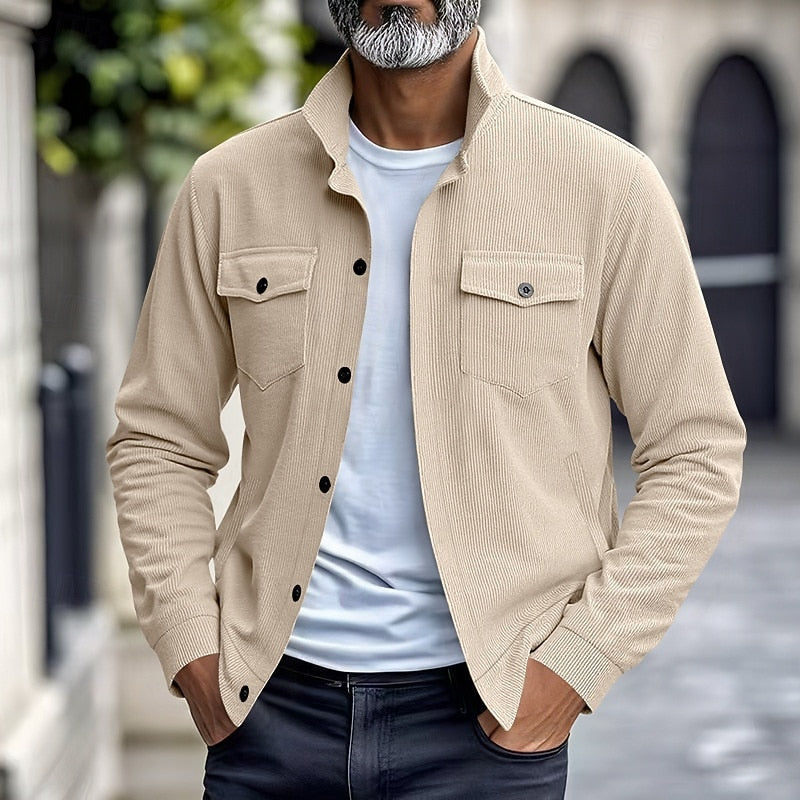 Beckett | Ribbed Utility Jacket