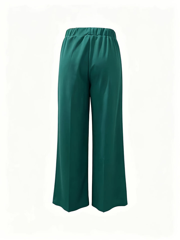 Marlene | High-Waisted Straight-Leg Trousers