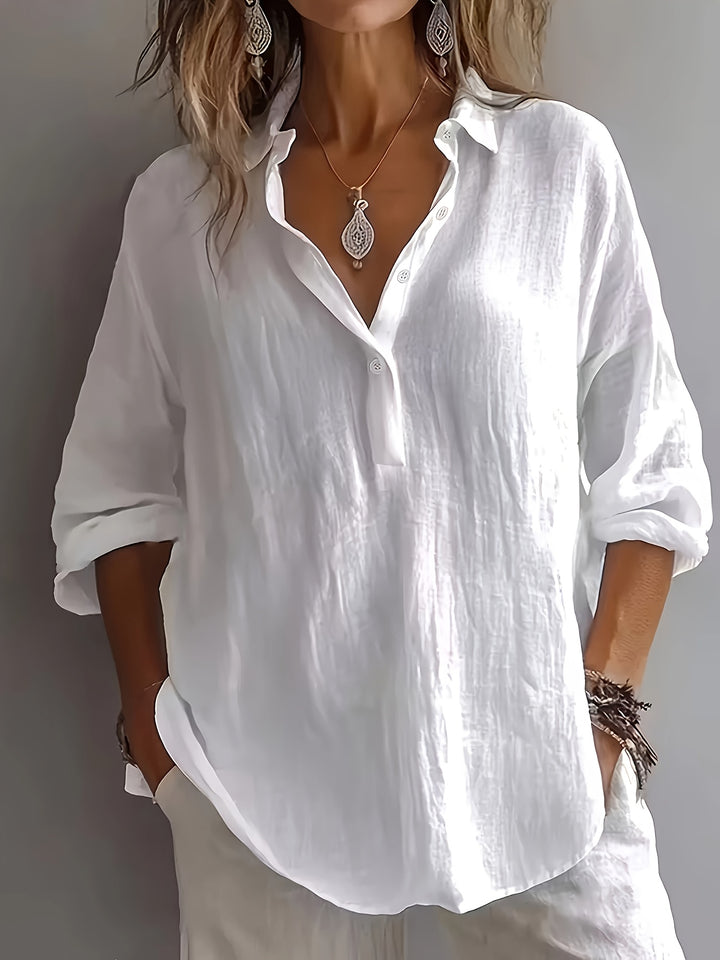 Naomi | Relaxed Collared Shirt