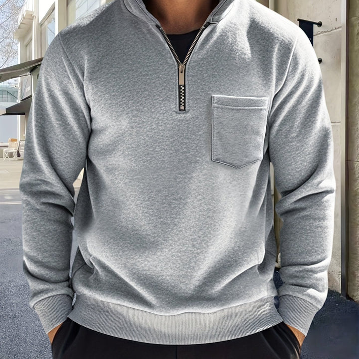Oscar | Refined Half-Zip Pullover