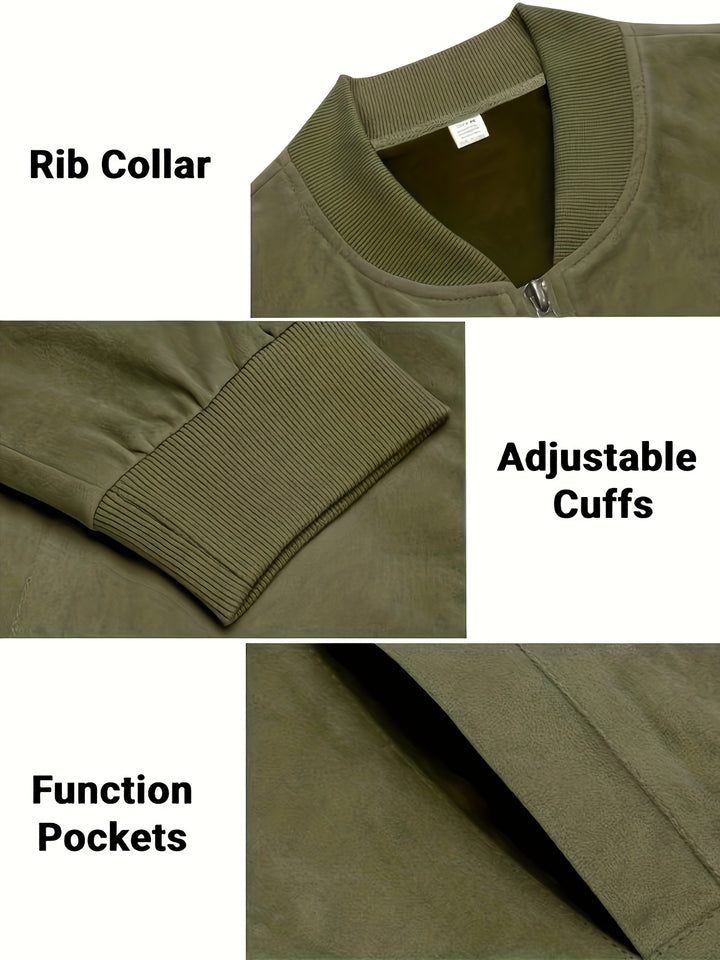 Bradley | Refined Lightweight Zip-Up Jacket