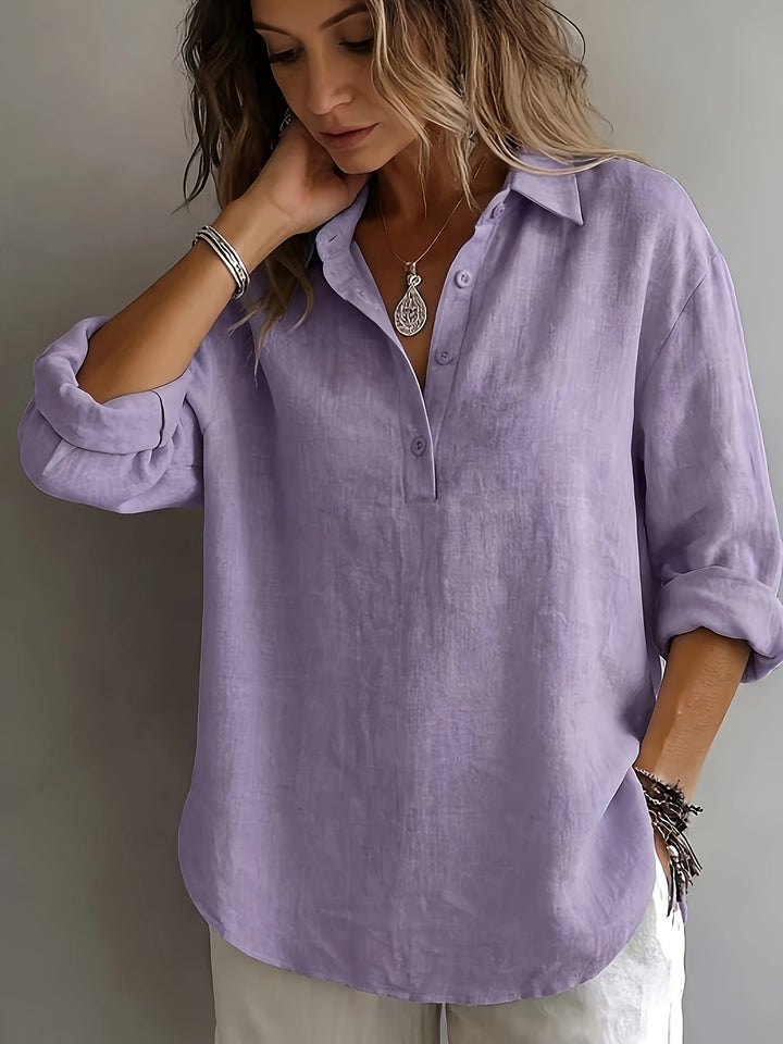 Naomi | Relaxed Collared Shirt