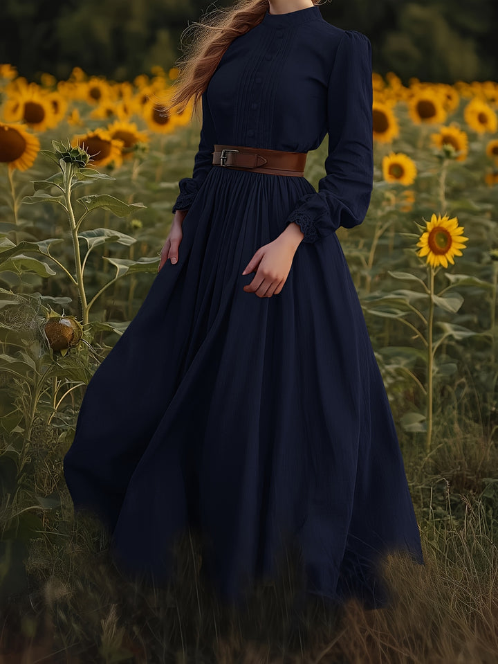Susannah | Romantic High-Neck Maxi Dress