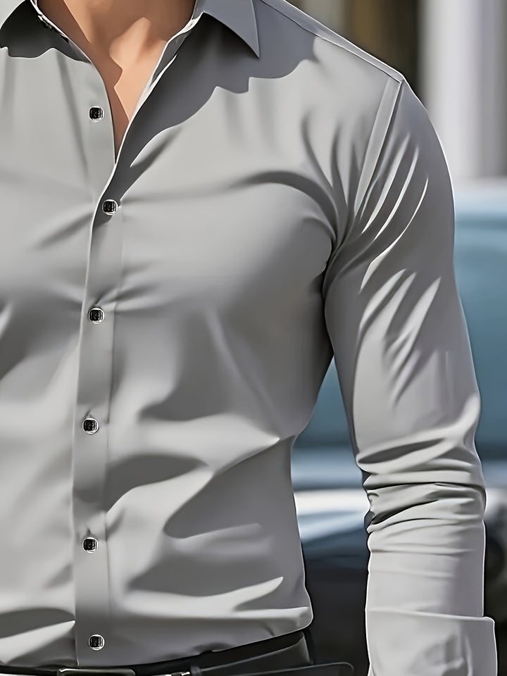 Preston | Tailored Long-Sleeve Dress Shirt