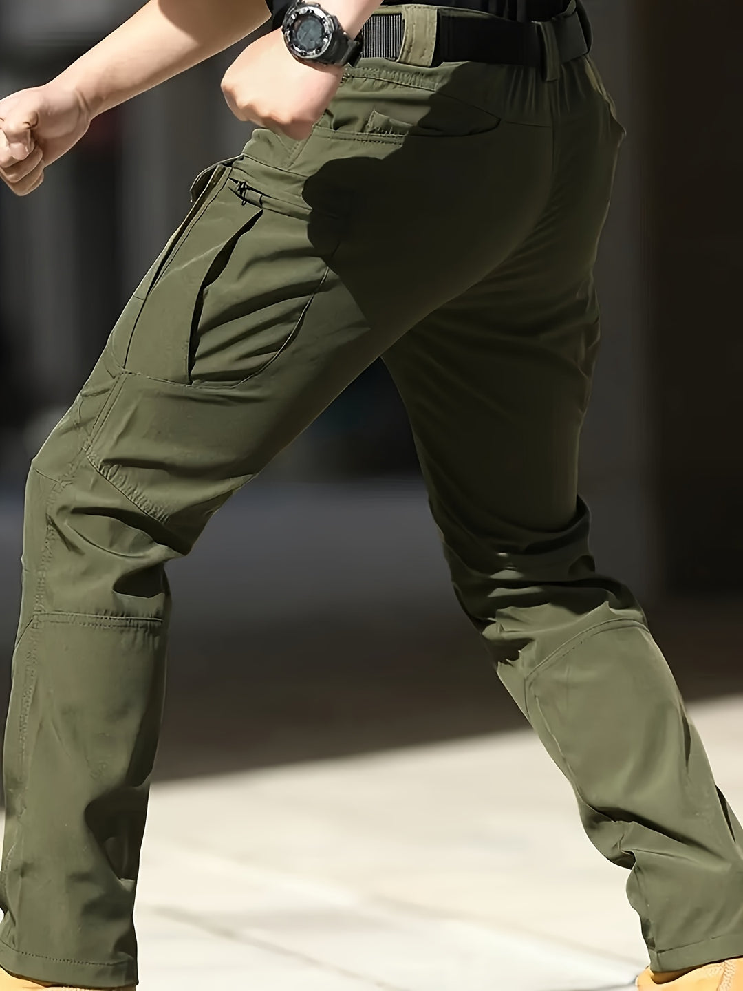 Marcus | Multi-Pocket Utility Trousers