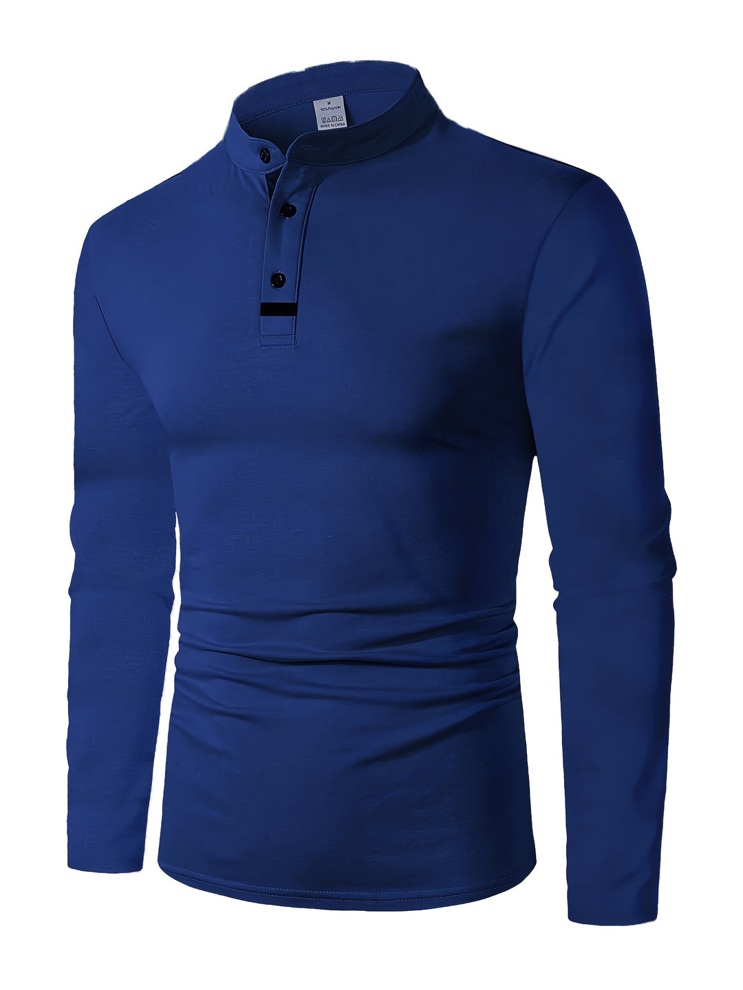 Reginald | Refined Long-Sleeve Henley Shirt