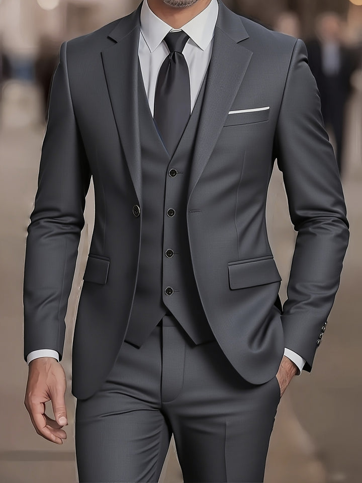 Nathaniel | Tailored Three-Piece Suit