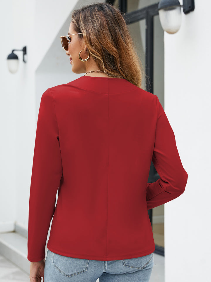 Faye | Open Front Casual Cardigan