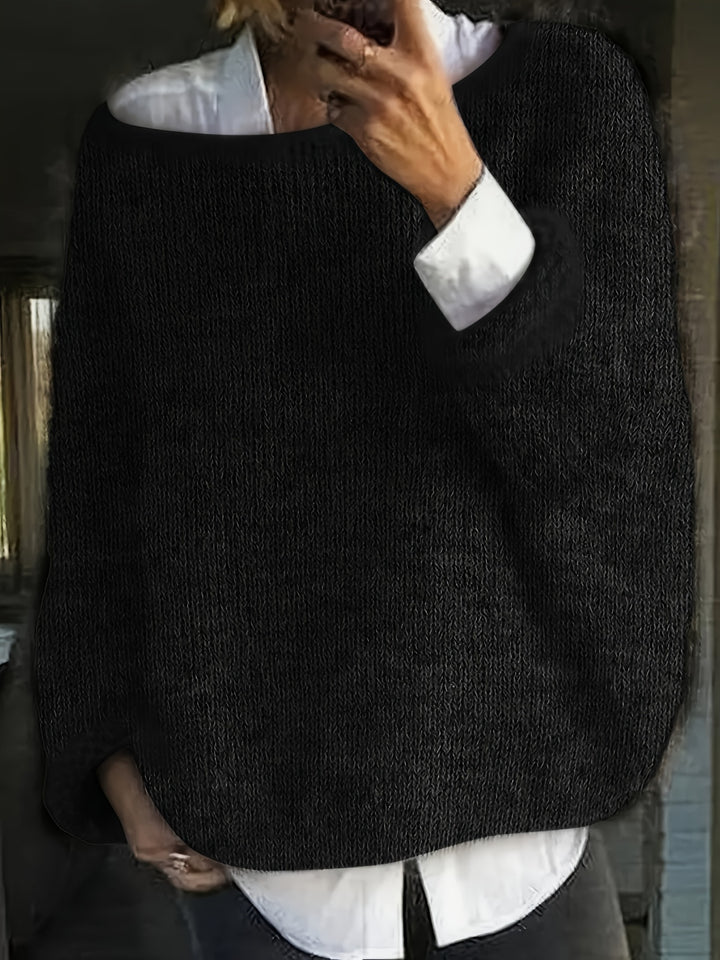 Prudence | Relaxed Crew Neck Sweater