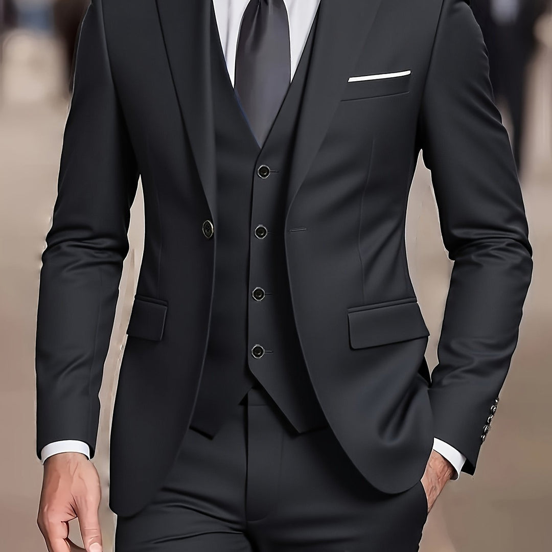 Nathaniel | Tailored Three-Piece Suit