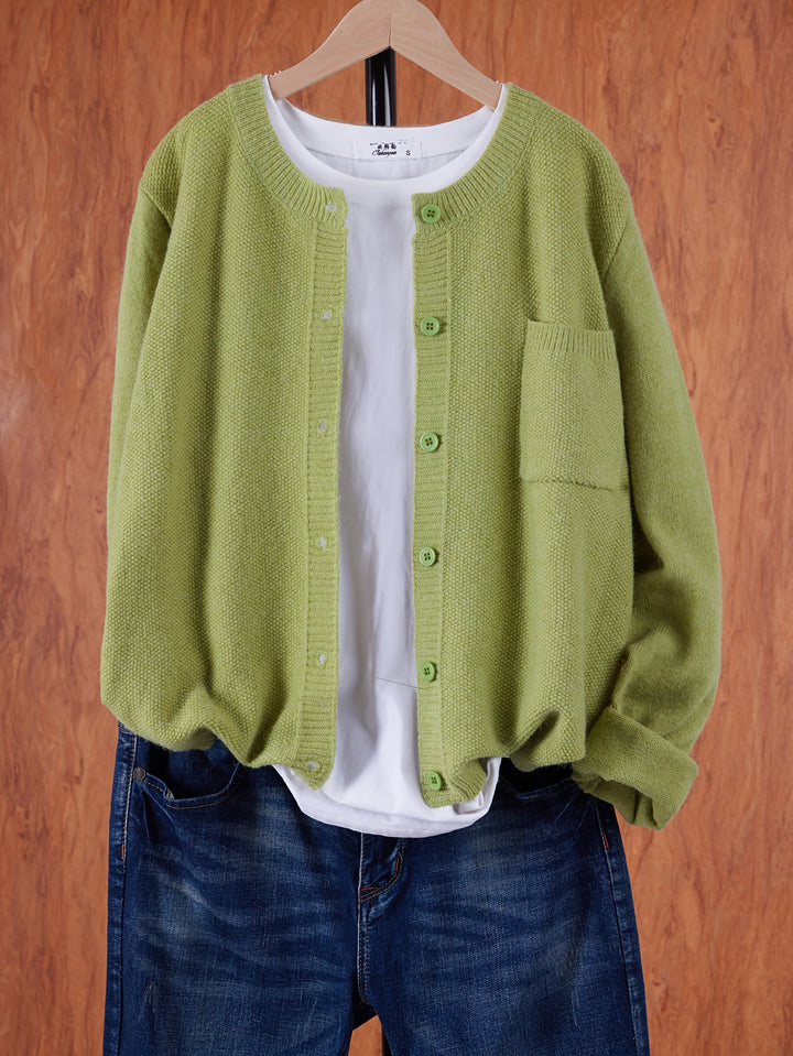 Tamsin | Relaxed Button-Front Cardigan