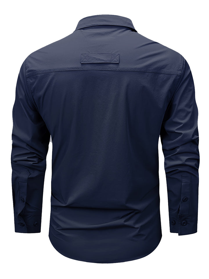 Hollis | Utility Long-Sleeve Cargo Shirt