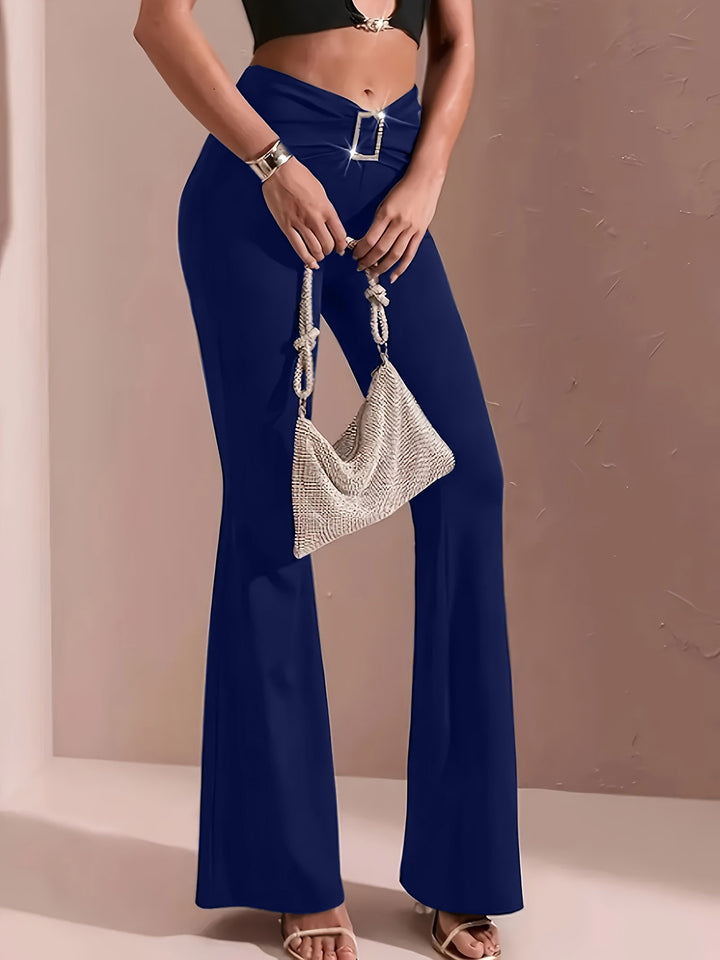 Emmeline | High-Waisted Flared Trousers