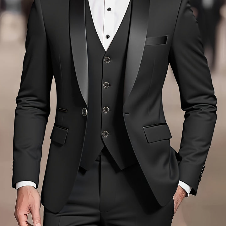 Nathaniel | Tailored Three-Piece Suit