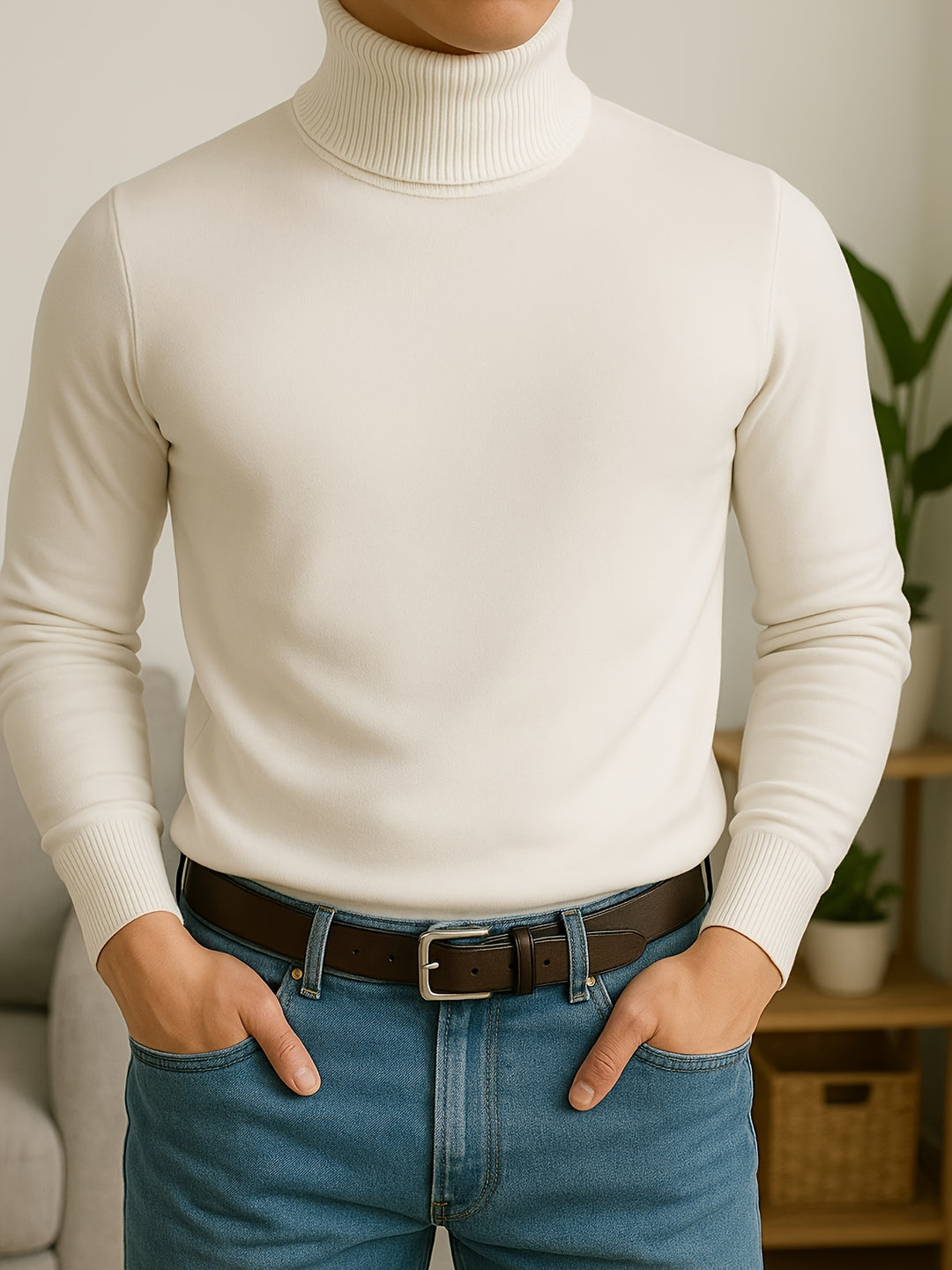 Gideon | Refined Roll-Neck Sweater