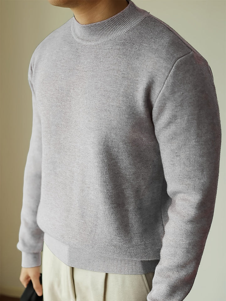Tobias | Refined High-Neck Sweater