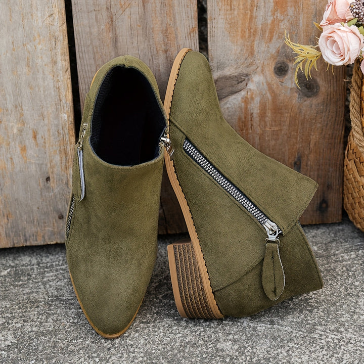 Winifred | Timeless Side-Zip Ankle Boots