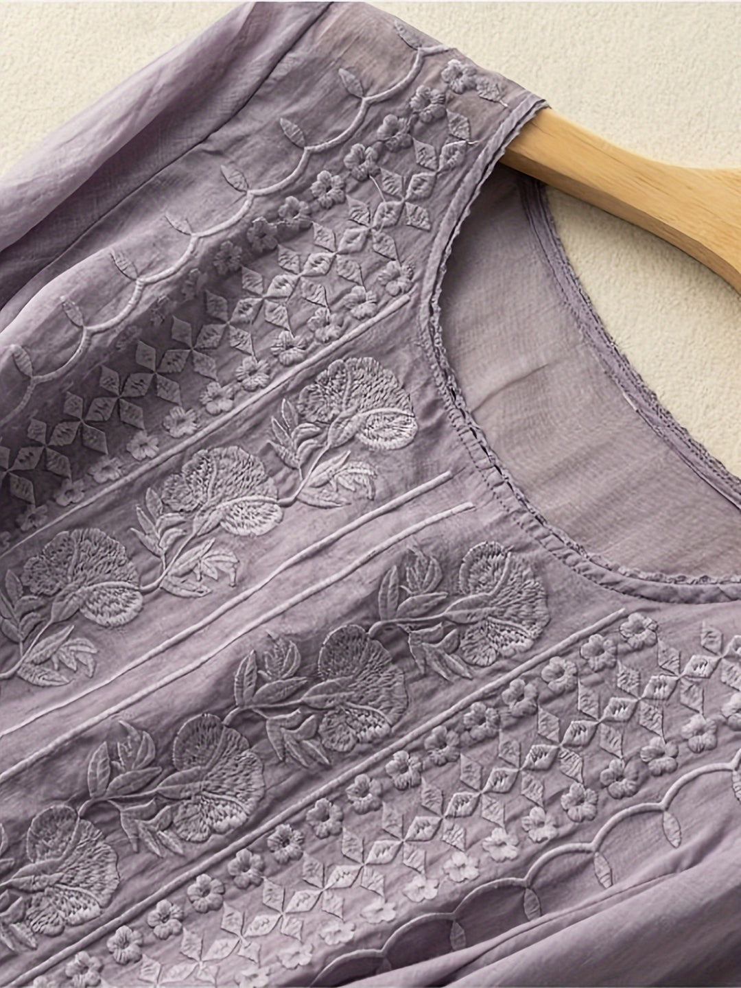 Rosetta | Embroidered Relaxed Blouse