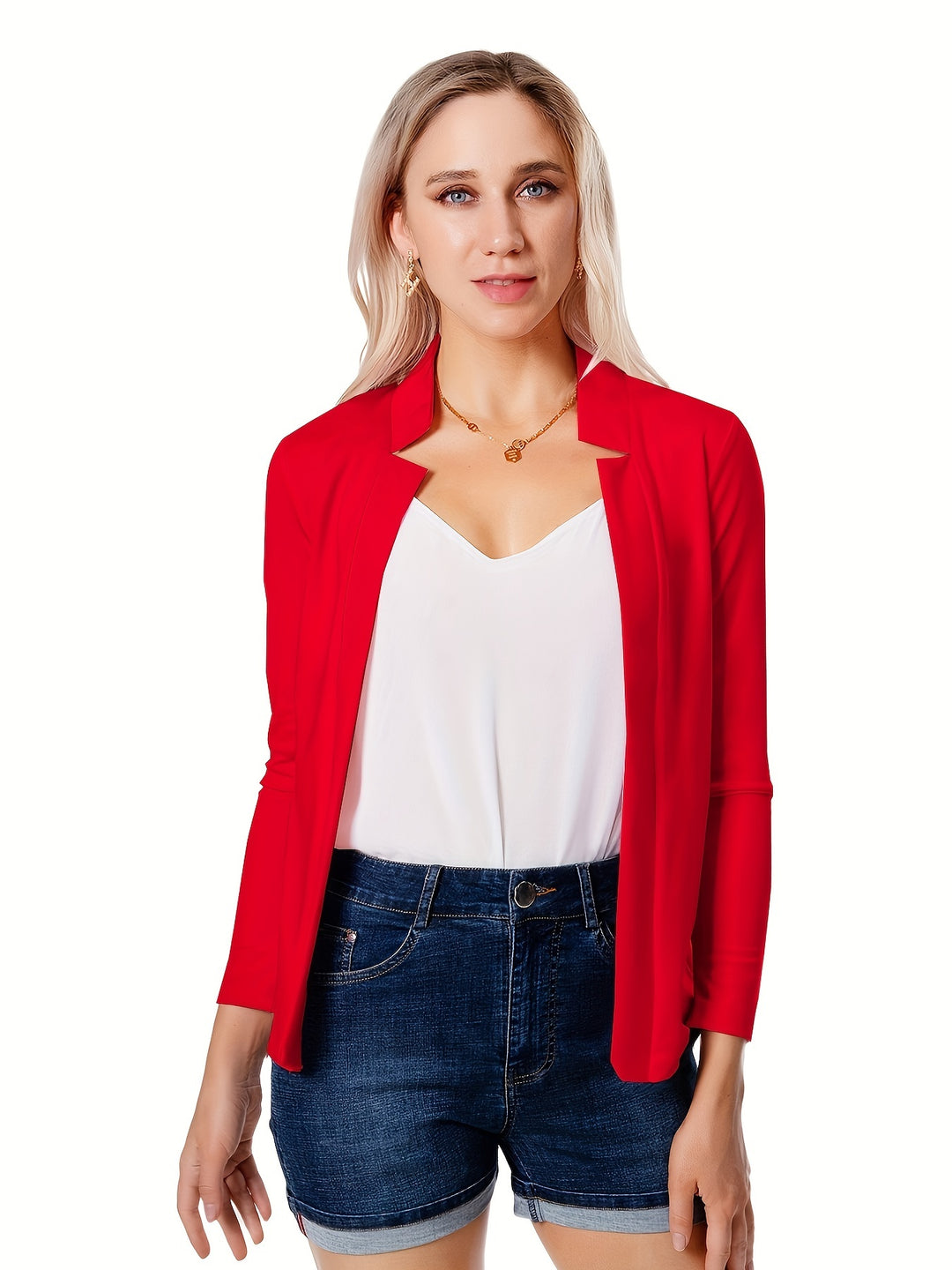 Corinne | Relaxed Open-Front Jacket