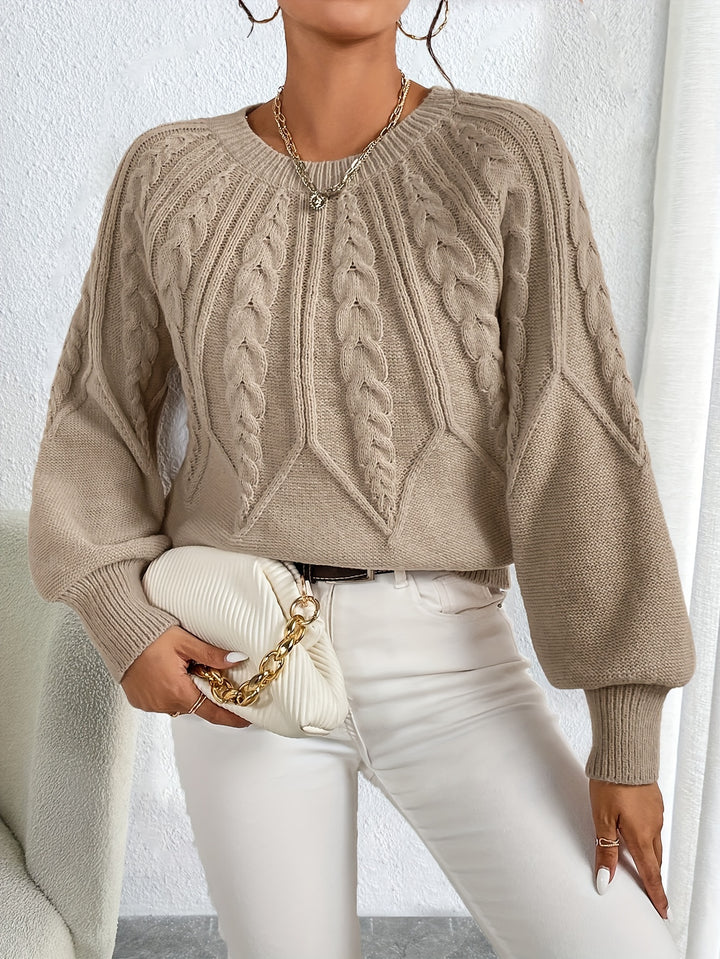 Maren | Chunky Cable-Knit Sweater