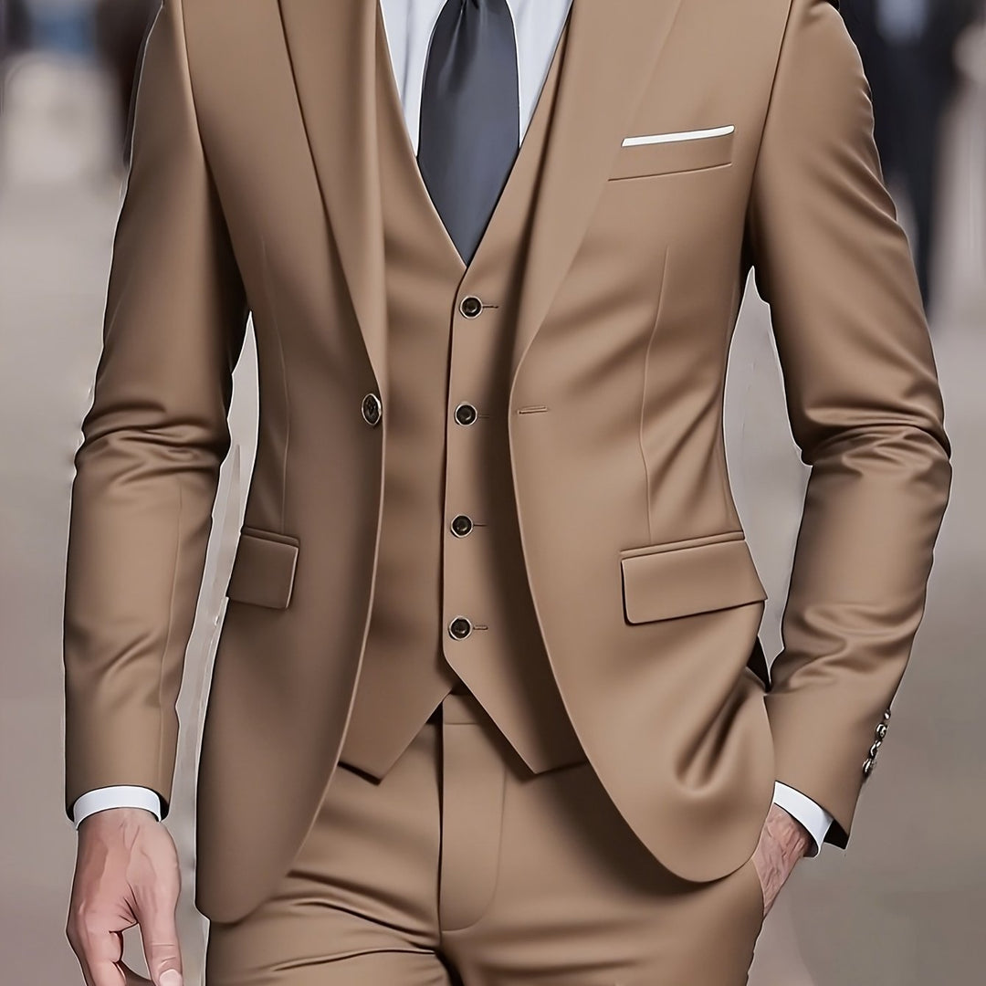 Nathaniel | Tailored Three-Piece Suit
