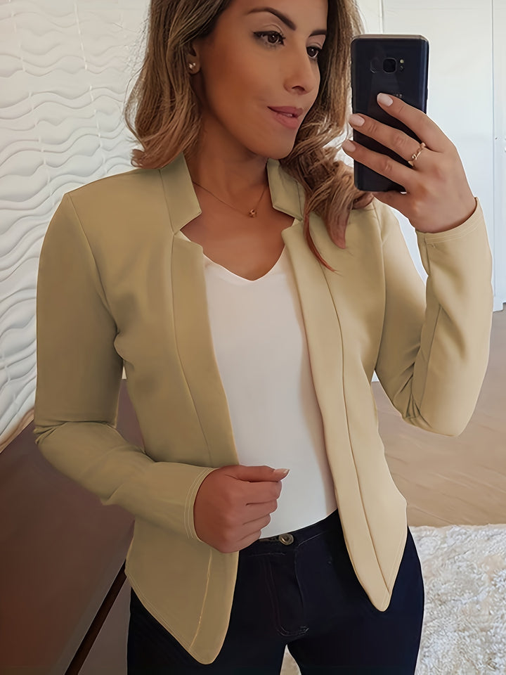 Corinne | Relaxed Open-Front Jacket