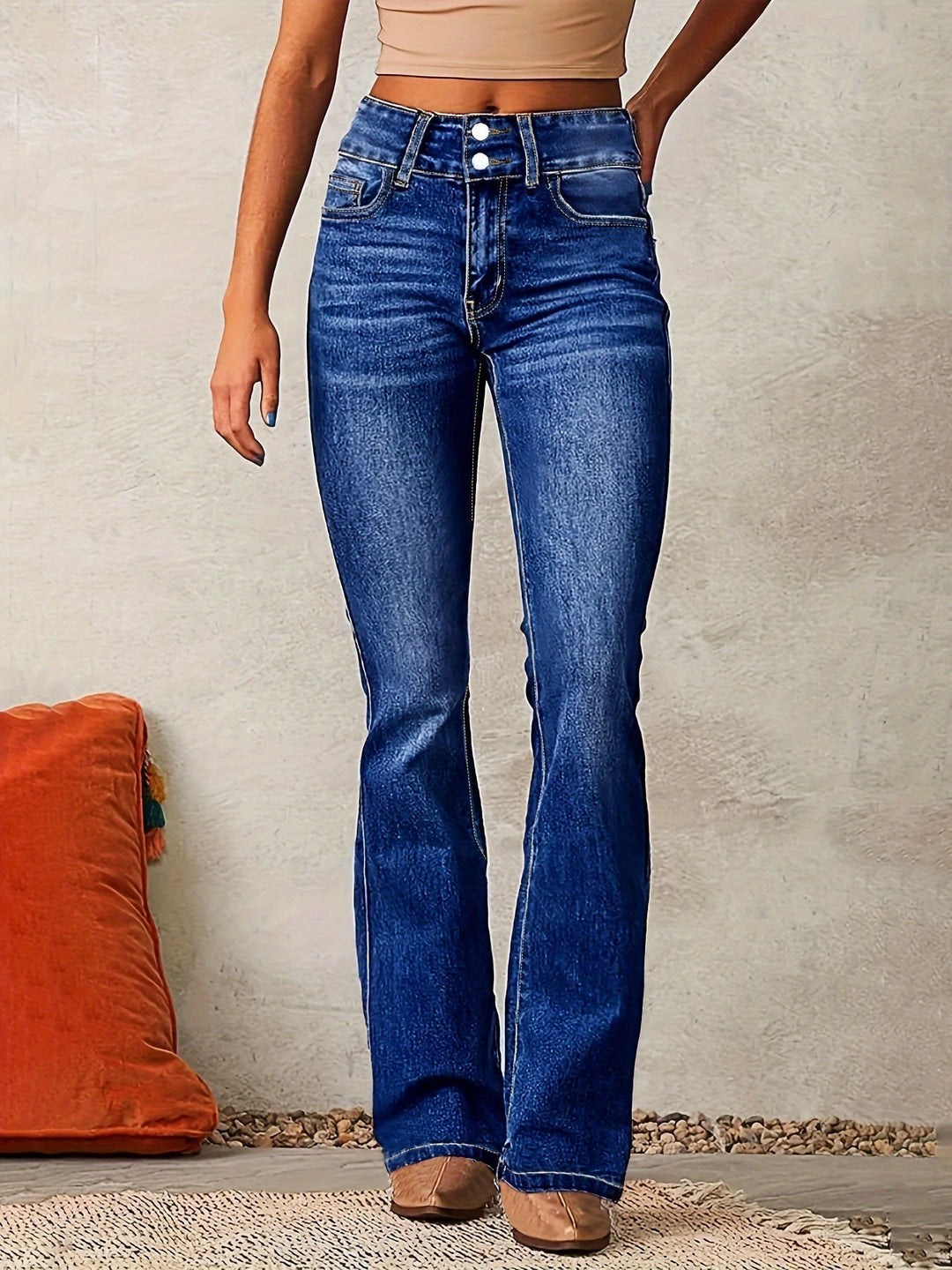 Harlow | High-Waist Wide-Leg Jeans