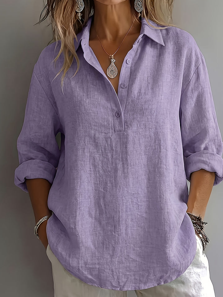 Naomi | Relaxed Collared Shirt