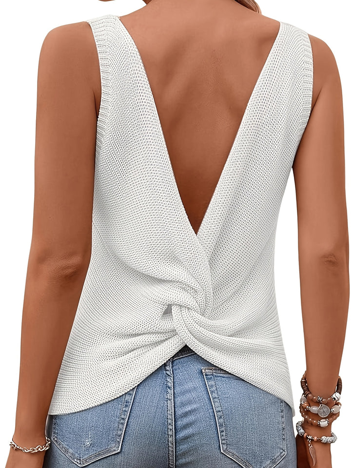 Colleen | Relaxed Knit Tank Top