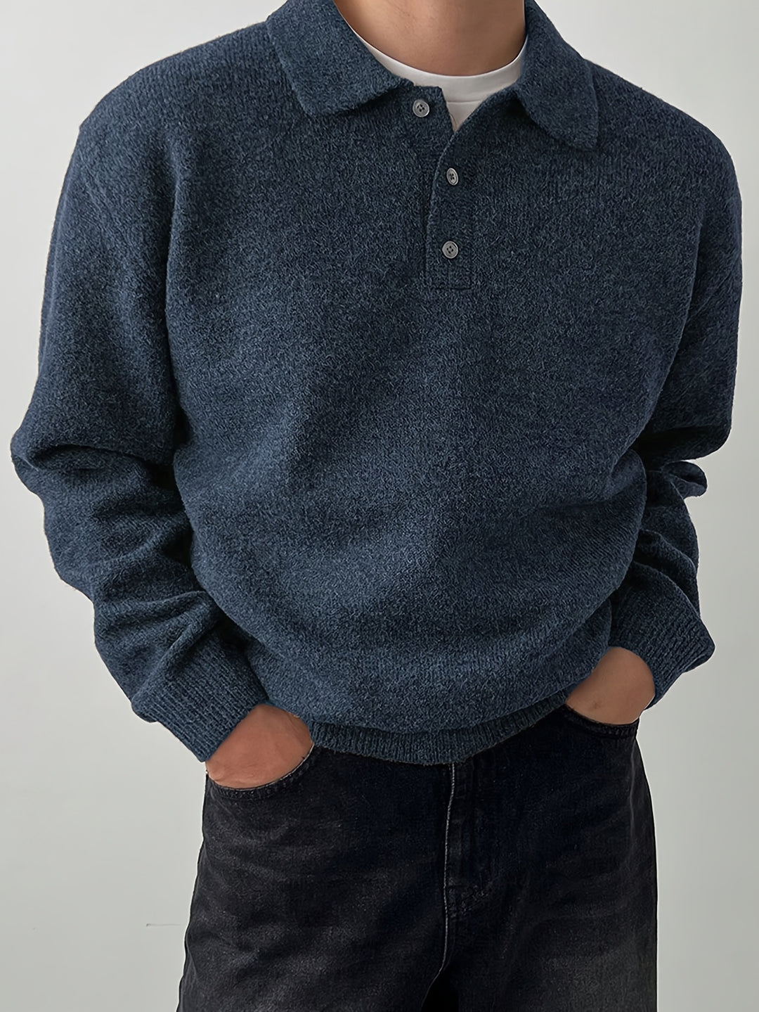 Reid | Polo Collar Knit Jumper