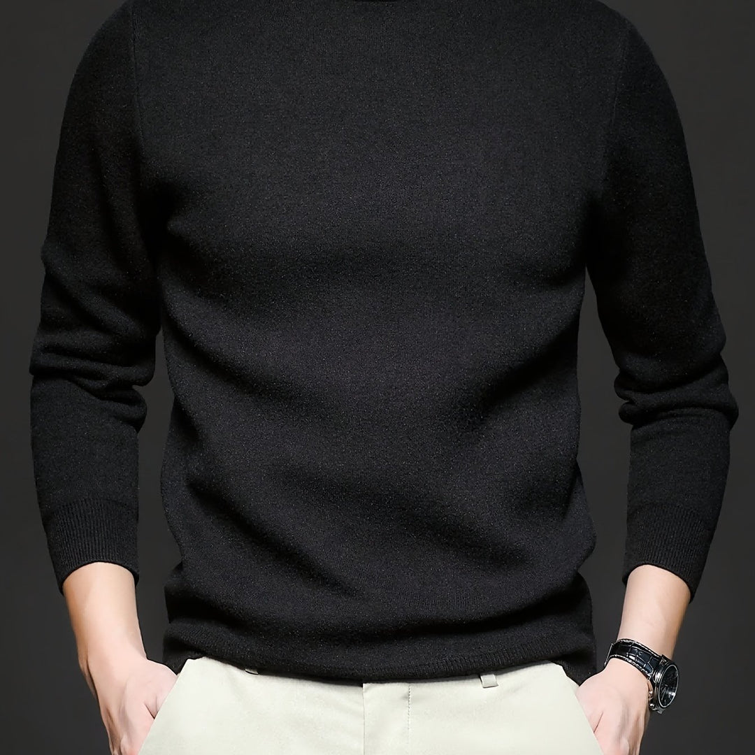 Reuben | Refined Mock-Neck Sweater