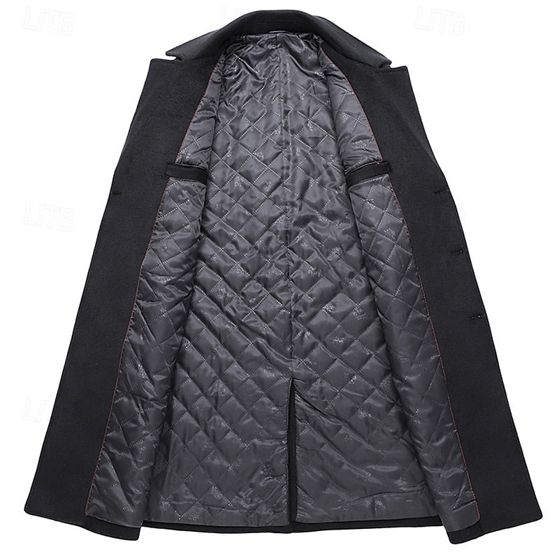 Bertram | Tailored Double-Breasted Overcoat