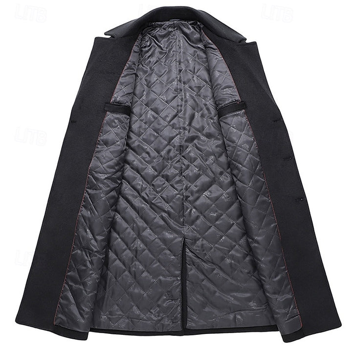 Bertram | Tailored Double-Breasted Overcoat