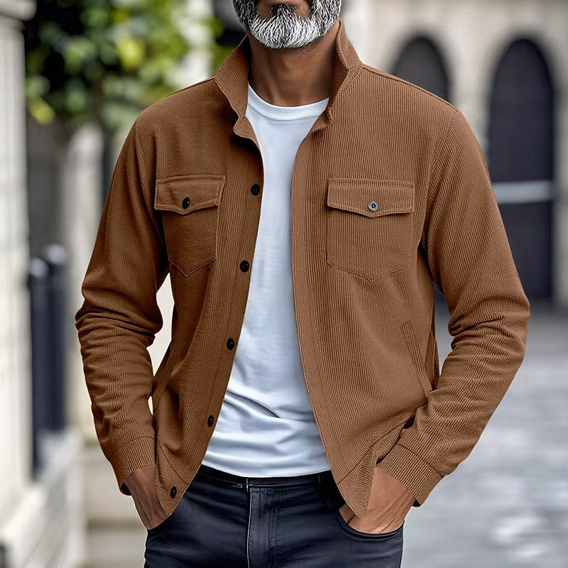 Beckett | Ribbed Utility Jacket