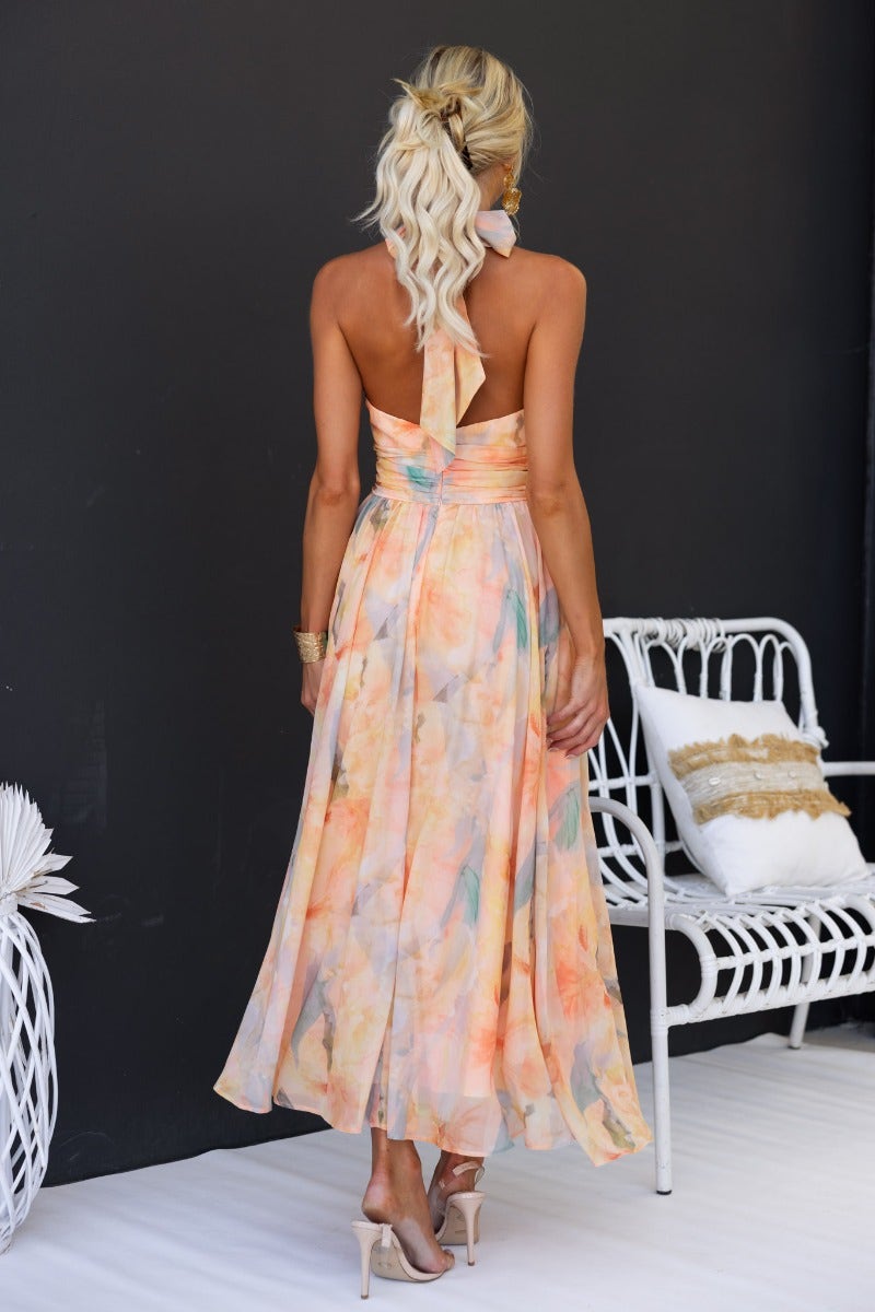 Phaedra | Elegant Close Neck Sleeveless Dress