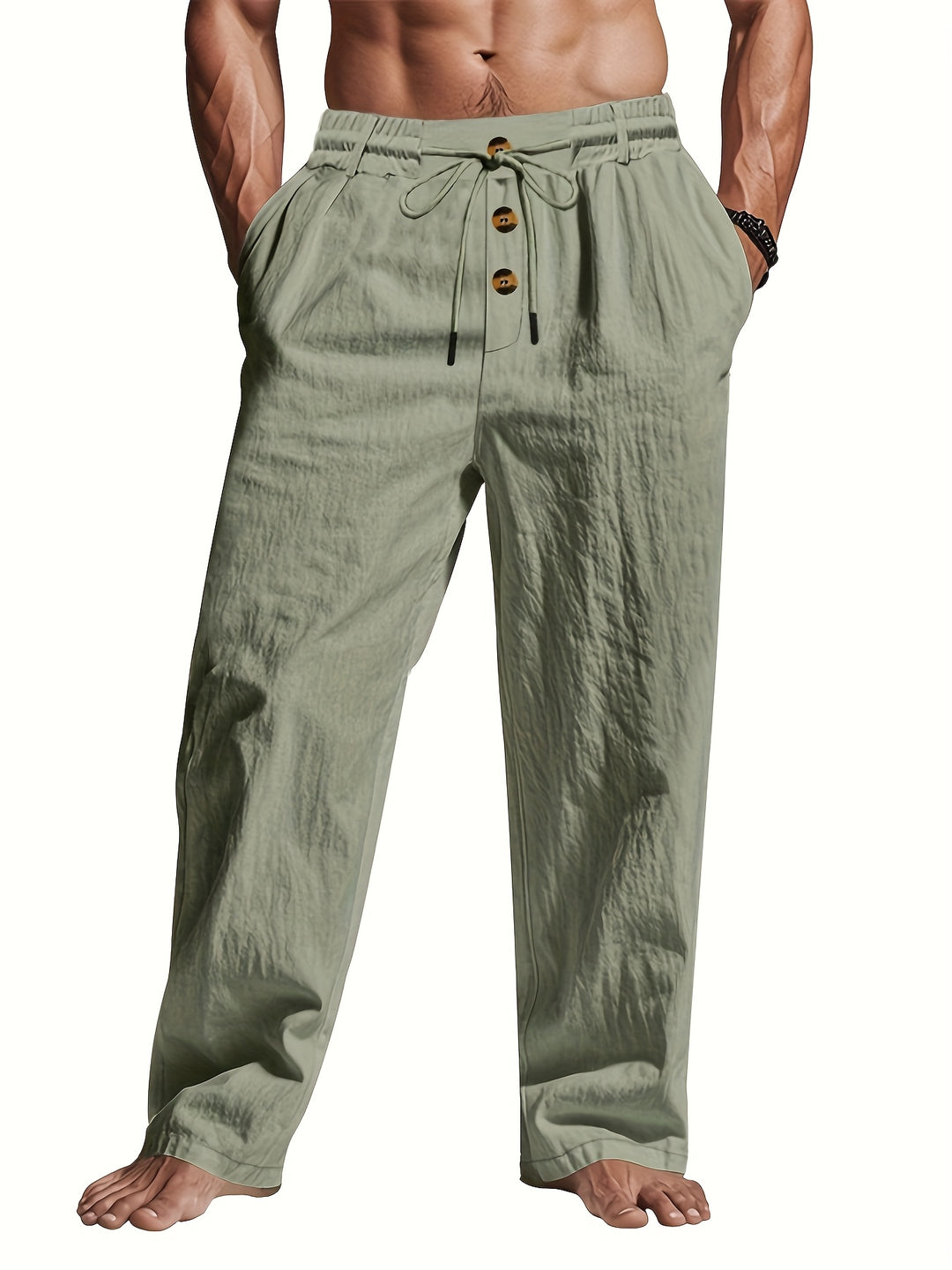 Gregory | Relaxed Drawstring Trousers