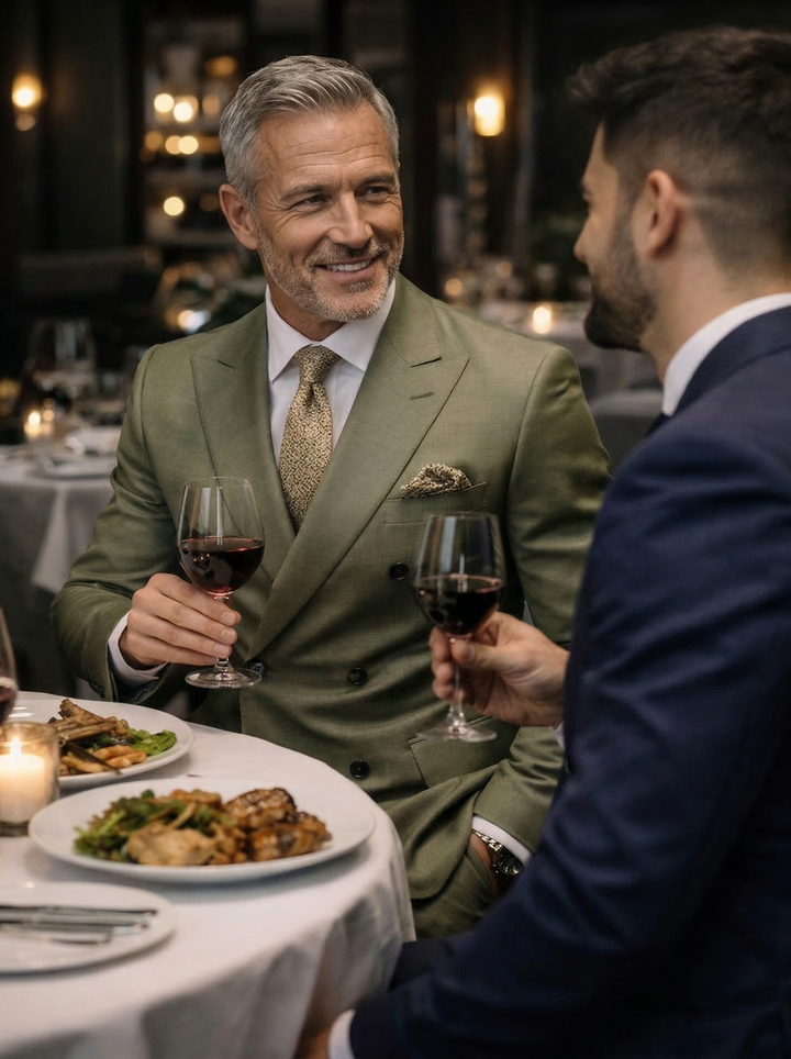 Alistair | Double-Breasted Tailored Suit