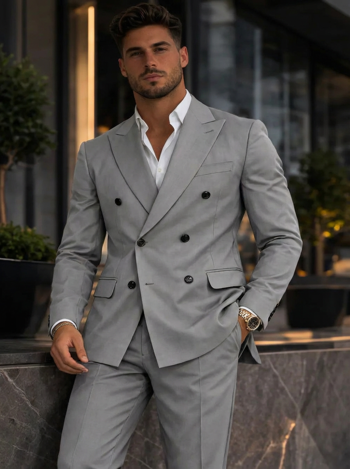 Alistair | Double-Breasted Tailored Suit