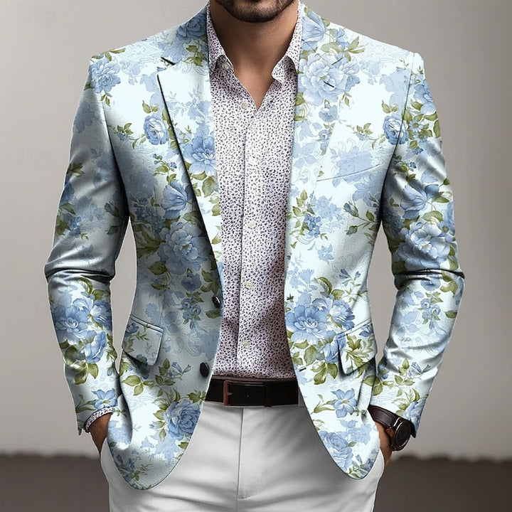 Lucas | Botanical Print Blazer